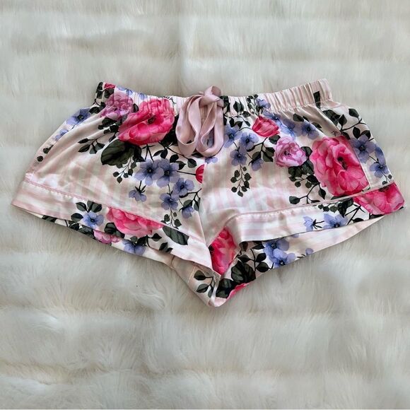 Victoria’s Secret Floral Satin Shorts - Picture 1 of 9
